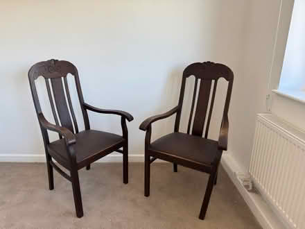 Photo of free 2 Dining Chairs (Dublin 18) #2