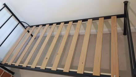 Photo of free Vintage metal single bed frame (The Nurserylands TW12) #2