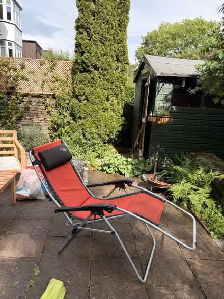 Photo of free Reclining garden chair (S8 Beauchief) #2