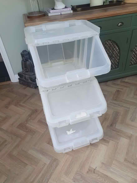 Photo of free Stacking storage boxes (North Runcton PE33) #1