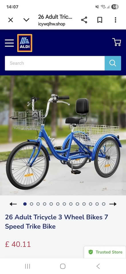 Photo of 3 wheel adult bike (Nr30) #1