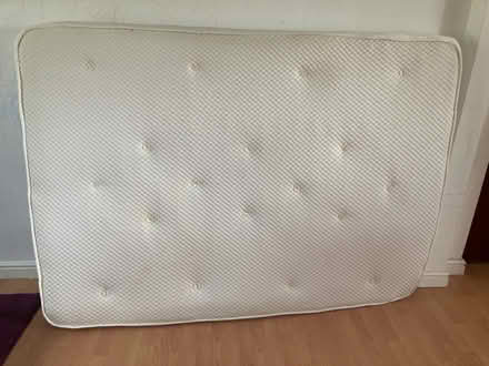 Photo of free Double mattress with bed frame (South Ham RG22) #3