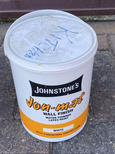 Photo of free Mat Wall paint White (Ashley Heath) #1