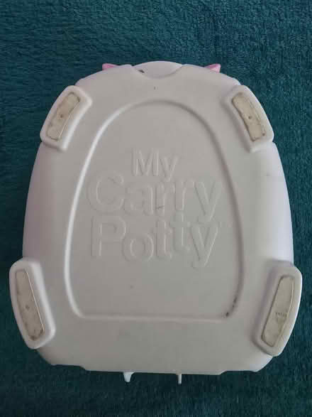 Photo of free My Carry Potty - white cat pink bow (West 7th) #4