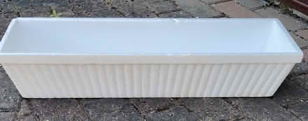 Photo of free white polystyrene trough (Ashley Heath) #2