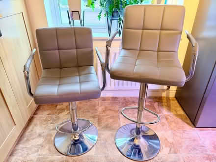 Photo of free Adjustable Bar Stools (Pair) (Clifton CA10) #2