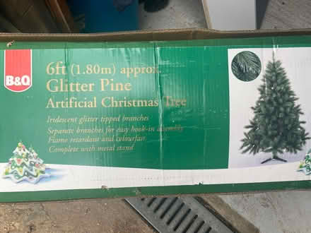 Photo of free 6ft B&Q Christmas Tree (Jumpers Corner BH23) #1