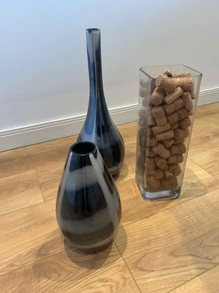 Photo of free Three vases and a tea light holder (Cove Bay) #1