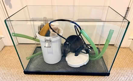 Photo of free 36L Aquarium & External Filter (Clifton CA10) #1
