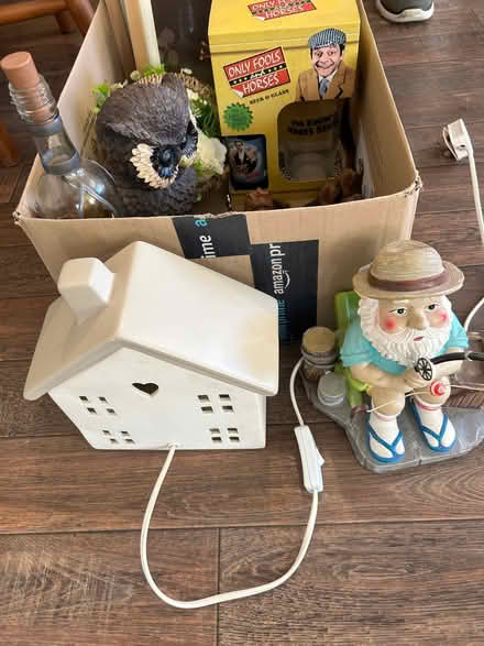 Photo of free Ornaments and lamp (Yaxley PE7) #2