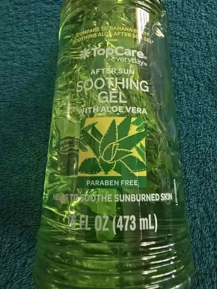 Photo of free After Sun Aloe Gel - partial bottle (West 7th) #4