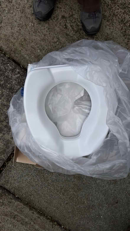 Photo of free Raised toilet seat (Hale L24) #3