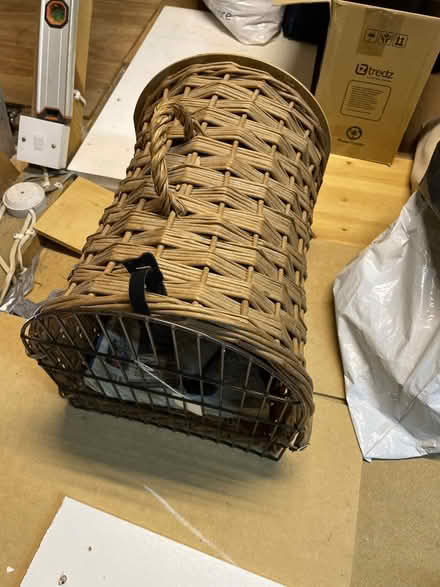 Photo of free Wicker cat basket (Ringmer BN8) #1