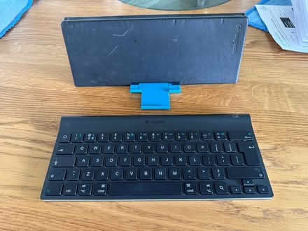 Photo of free Logitech blue tooth keyboard/stand for iPad or tablet (Ashton with Stodday LA2) #1