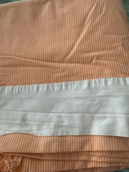 Photo of free Orange stripy sheet set (Ashford TW15) #2