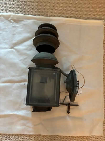 Photo of free Pair Vintage Outdoor Wall Lanterns (UES, 69 St bet 2nd and 1st Ave) #2