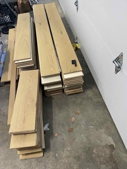 Photo of free Leftover Engineered Hardwood (Foothill Expressway/Covington) #1