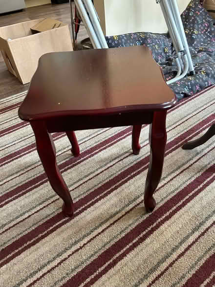 Photo of free Side table and stand (Yaxley PE7) #2