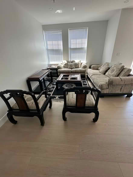 Photo of free Oriental motif sofa set (125 Summit Ave, Summit, NJ) #2