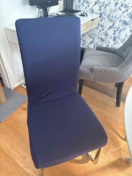 Photo of free 4 cream/off white solid chairs (Orpington br6) #3