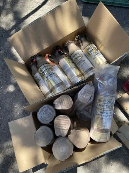 Photo of free Paint Supplies & Metal Primer/paint (Muir Oaks, Martinez) #2