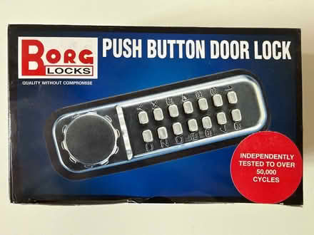 Photo of free Push button mechanical door lock (Salford M30) #1