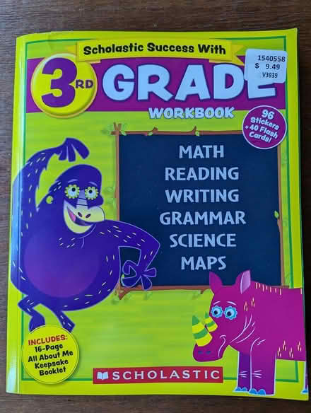 Photo of free Scholastic workbook (NE Longmont) #1