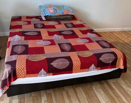 Photo of free Mattress with Frame and pillows (2404 S Voss Rd, APT C312) #1