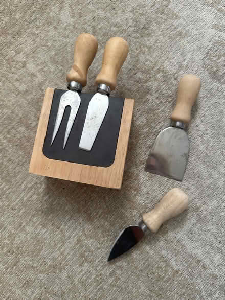 Photo of free Wooden cheese knife block (Chelmsford CM1) #1
