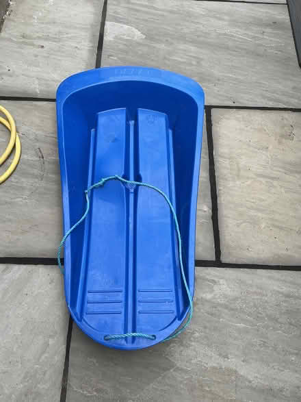 Photo of free Plastic blue sledge (West Wickham BR4) #1