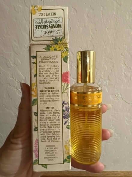 Photo of free Vintage Avon Honeysuckle cologne (Eagle Hill) #1