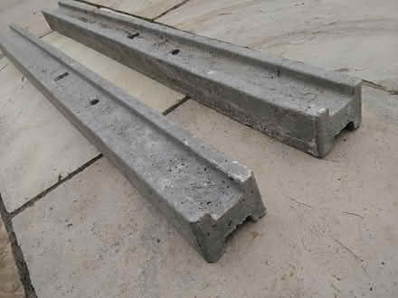 Photo of free 2 x Concrete fence posts (Welwyn AL6) #1