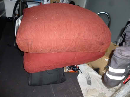 Photo of free 3 large , feather sofa cushions (Portslade Village BN41) #1