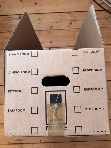 Photo of free Cardboard packing boxes (SE4) #2