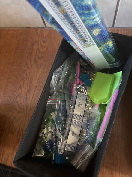 Photo of free Diamond “painting”/jewel patterned (Plymouth) #3