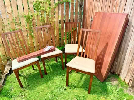 Photo of free Dining Table & 4 chairs (Clifton CA10) #1