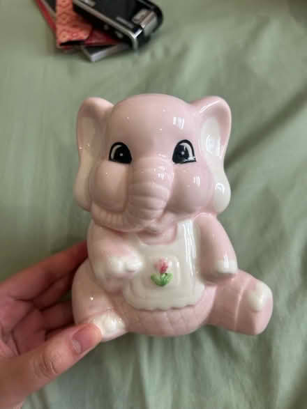 Photo of free Pink elephant plant holder (SW15) #1