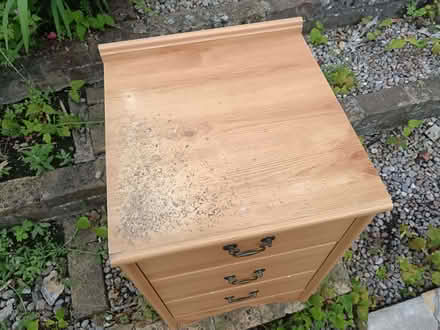 Photo of free Pair of Wood bedside table (Woodstock OX20) #2