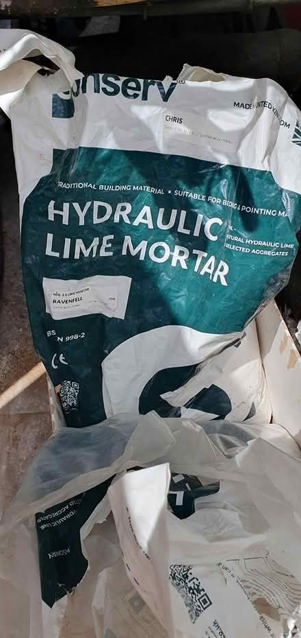 Photo of free Lime Mortar & Sand. & Bag of Cement (Central Sandbach CW11 1GY) #2