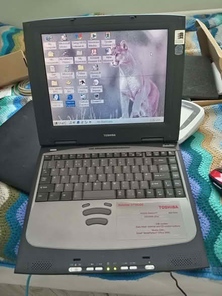 Photo of free Vintage laptop (Pooley Green TW20) #1