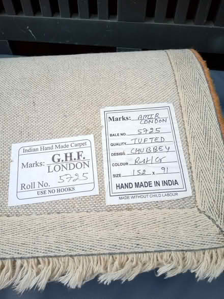 Photo of free Indian rug (Orton Goldhay) #3