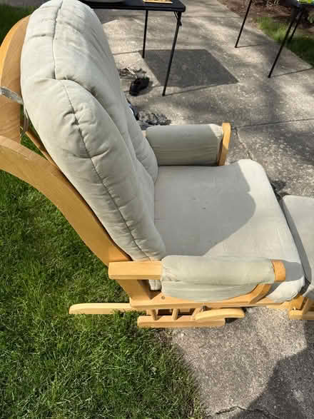Photo of free Wooden glider/rocker (East side St Charles) #2
