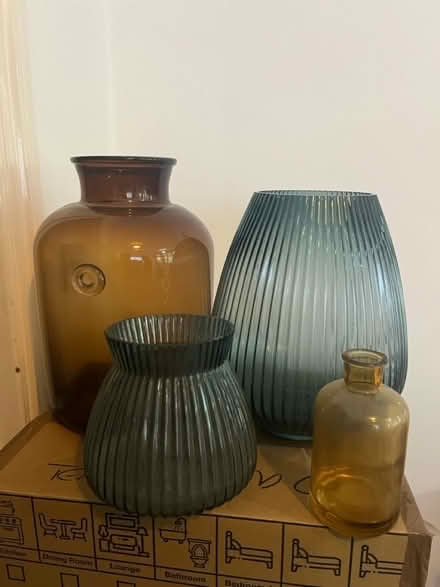 Photo of free Various Glass Vases (WC1X) #3