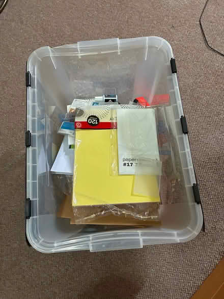 Photo of free Assorted office supplies and business (Ealing W5) #1