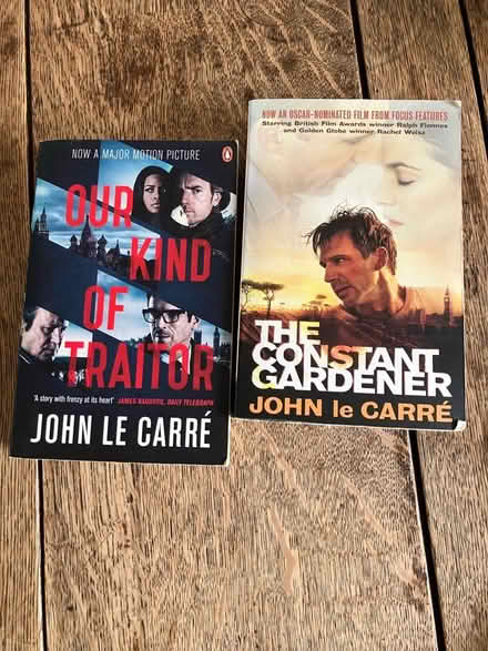 Photo of free 2 John Le Carre books M/head River Area (Maidenhead SL6) #1
