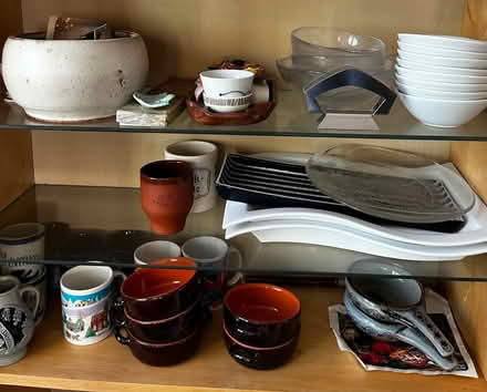 Photo of free Misc. porcelain kitchen items (San Mateo Knolls (El Camino)) #1