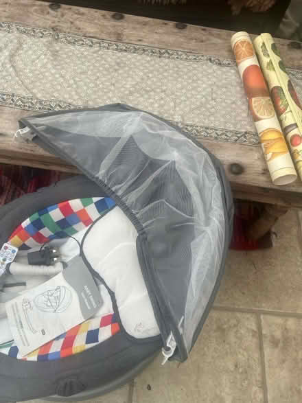 Photo of free Baby swing or bouncer (Mitcham) #3
