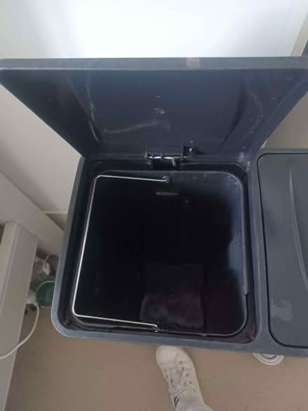 Photo of free Stainless steel double kitchen bin (Cranbrook TN17) #3