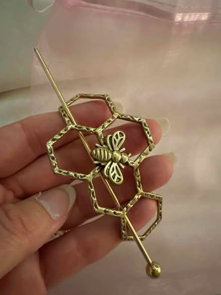 Photo of free Bee metal hair accessory (Eagle Hill) #1