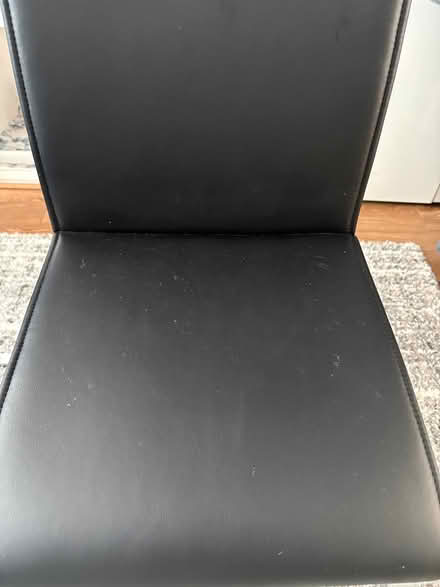 Photo of free 2 solid black chairs (Orpington br6) #3